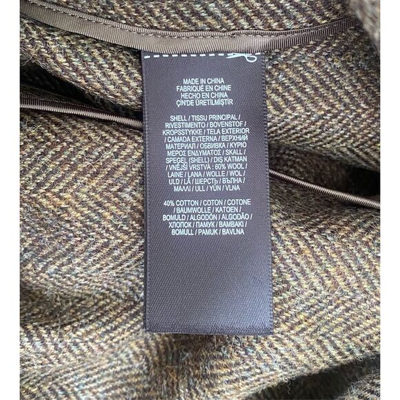 Ralph Lauren Double RL Cotton/Wool Sport Coat XXL 3 Btn Ctr Vent Front Pockets - Picture 8 of 14